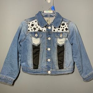 Custom made denim jacket size 3T